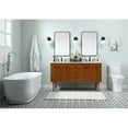 thumbnail image 3 of 60 inch single bathroom vanity in teak, 3 of 5