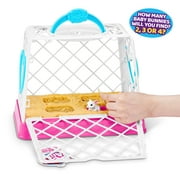 Pets Alive Mommy Bunny & Baby Surprise by ZURU - Interactive Electronic Pet Playset for Kids Ages 3+