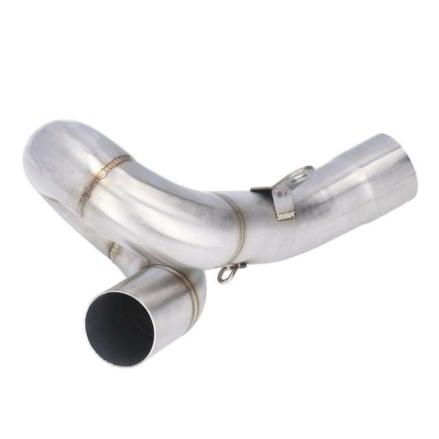 Exhaust Mid Pipe,Exhaust Mid Pipe Slip Motorcycle Parts Muffler Middle Pipe Convenient Use