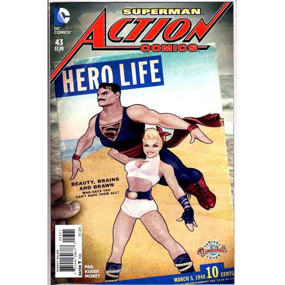 Action Comics (2nd Series) #43A VF ; DC Comic Book