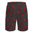 thumbnail image 6 of Naloa Red Ladybugs On Dark Background Men's Beach Shorts, Surfing shorts, Swim trunks, Quick Dry Swim Trunks for Surfing Beach Fun - Medium, 6 of 9