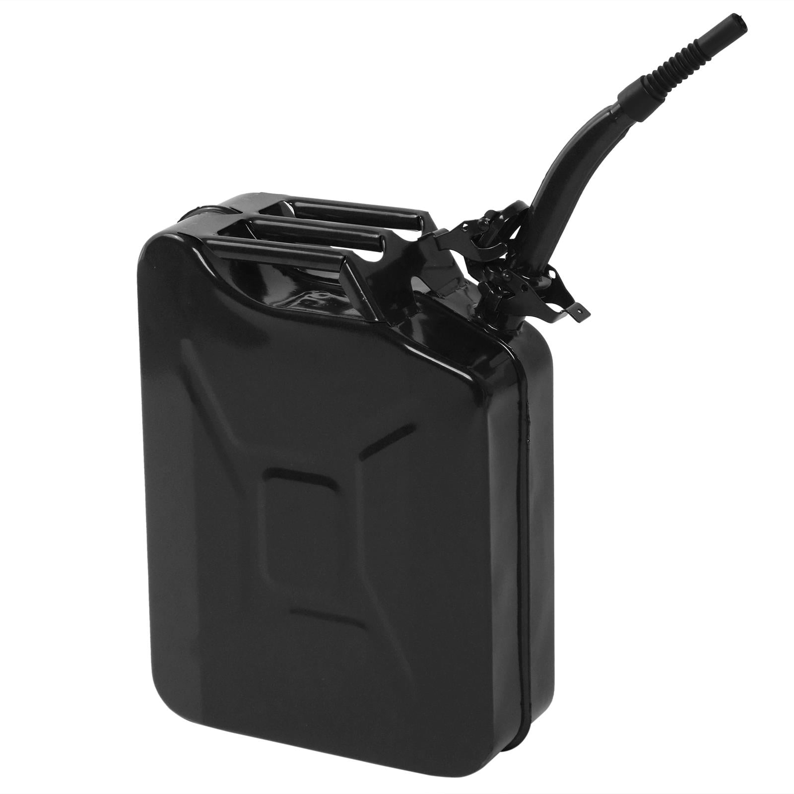 Ktaxon Portable Jerry Can 20L 5Gal Capacity, Emergency Backup Fuel Container, Black, US Standard