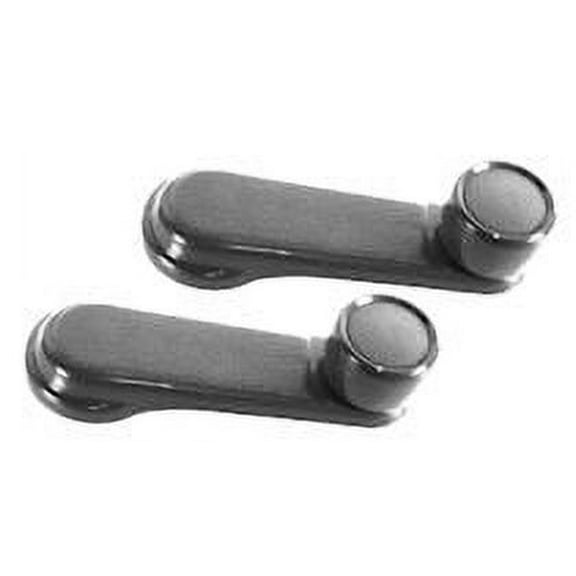 TRQ Window Crank Door Handle Pair Kit for 720 D21 Hardbody Pickup Truck DHA41611