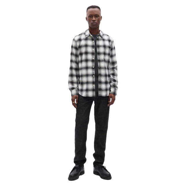 Jeans GAP para hombre, corte recto, negro lavado, 30x34