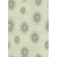 thumbnail image 1 of Ahgly Company Machine Washable Indoor Rectangle Transitional Light Gen Rod Yellow Beige Area Rugs, 7' x 10', 1 of 7