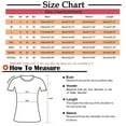 thumbnail image 2 of MANHUJI Women Shirts Women's Summer Round Neck Independence Day Usa Printed Loose Casual 3/4 Sleeve Top Short Sleeve Shirts for Women Tank Tops for Women Blouses for Women Dressy CasualRed, 2 of 4