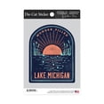 thumbnail image 2 of Die Cut Sticker Lake Michigan, Lake Life Series, Wonder Filled, Contour Vinyl Sticker 3 to 6 inches, (Waterproof Decal for Cars, Water Bottles, Laptops, Coolers), Large, 2 of 5