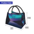 thumbnail image 2 of Balery Night At Lake Aurora Bolsa de Aislamiento Portátil – Bolsa de Almuerzo con Forro de Aluminio Mejorado, Funda Impermeable y Fácil de Limpiar para Picnic y Caja de Almuerzo, 2 of 6