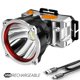 thumbnail image 4 of Lámpara Linterna frontal LED 800LM Impermeable Camping Senderismo Linterna recargable Linterna Tmvgtek Para estrenar, 4 of 5