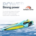 thumbnail image 1 of Lancha Rápida Rc 30 km/h 2,4 ghz 4 canales Rc Speedboat juguetes Sensor automático juegos de agua para niños, 1 of 7