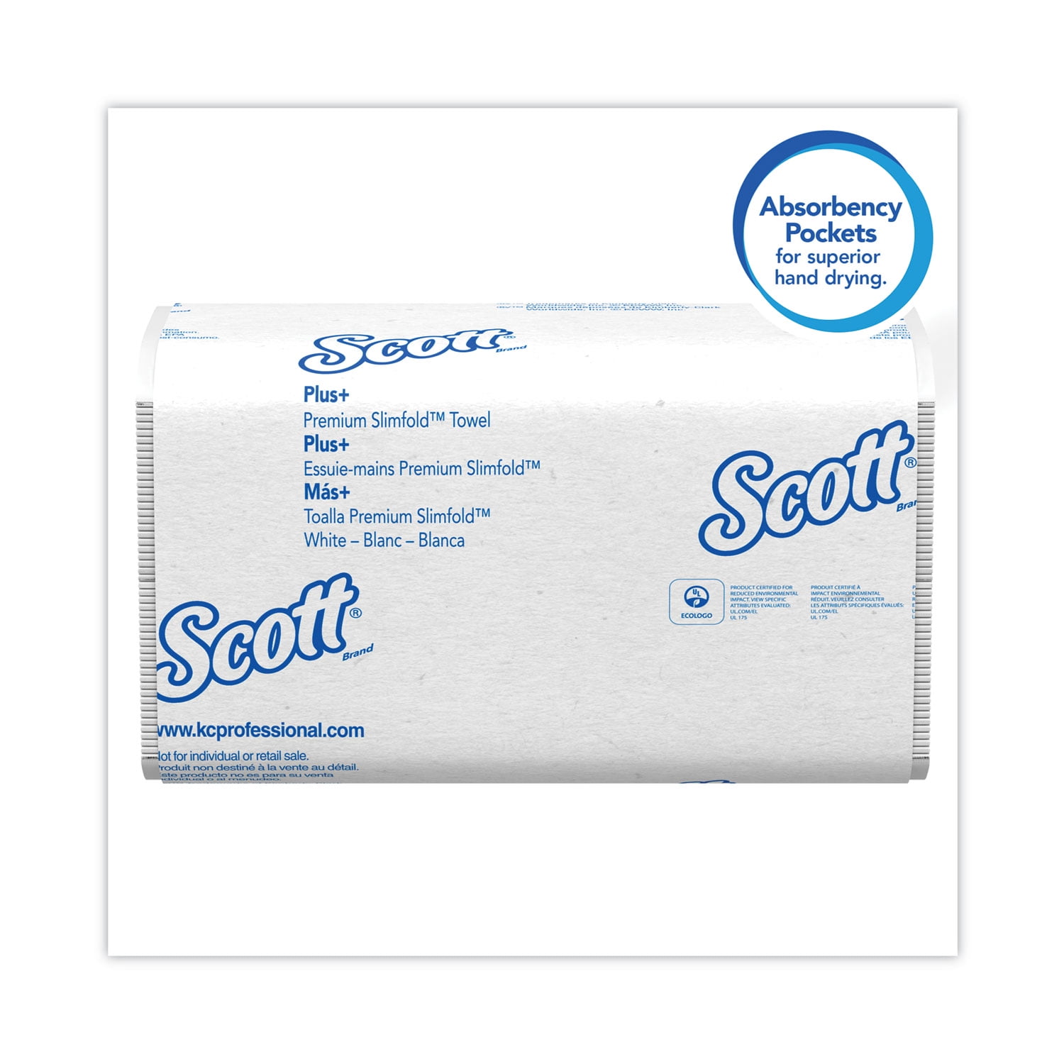04442 with Fast-Drying Absorbency Pocket... Scott Control Hand Towels Slimfold 