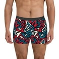 thumbnail image 2 of Bingfone Geometric Elements Men's Underwear - Casual Stretch Boxer Briefs-XX-Large, 2 of 7