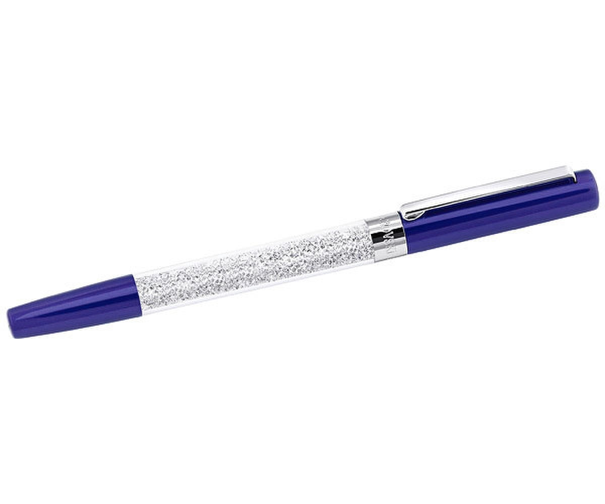 Swarovski Crystal Stardust Rollerball Pen Blue 5281116