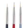 thumbnail image 1 of Pen Painting Detailing Tool 3pcsNail Design Art Gel Dot Polish Brushes, 1 of 3