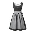 thumbnail image 5 of Tisuna Girl'S Dresses Short Sleeve Square Neck Striped Dress Teen Kids Festival Party Comfort Fit Dresses Size 11-12 Years, 5 of 5