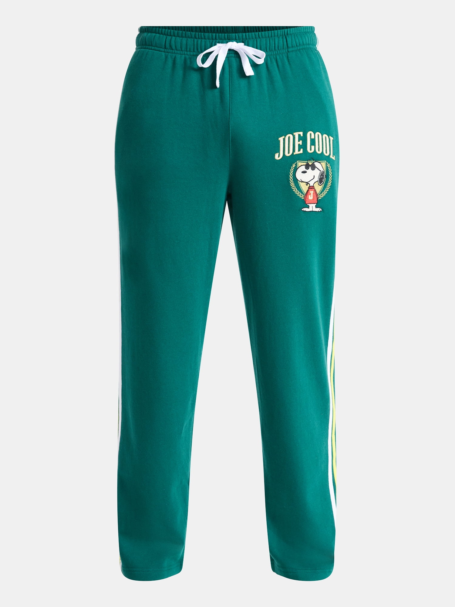 Peanuts Snoopy Men's and Big Men's Joe Cool Relaxed Fit Fleece Sweatpants, Sizes XS-3XL