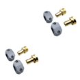 thumbnail image 2 of Speravity Durable alloy connector suitable for purposes. watering, connector Zinc alloy hose flower connector set Aluminum 2piezas, 2 of 6