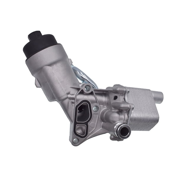 Riwesomey Adaptador de montaje de carcasa de filtro de enfriador de aceite de motor, con juntas para Turbos, rendimiento estable y seguro Vehículos, repuestos y accesorios Mis