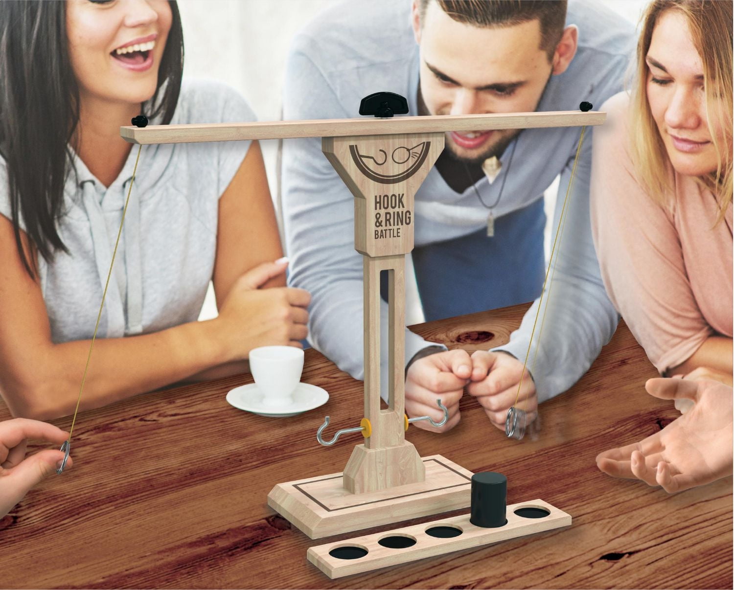 Buffalo Games - Hook & Ring Battle Game for Ages 8+