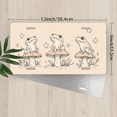 thumbnail image 2 of 1 Pcs 2D Flat License Plate Covers & Frames, Three Frogs For Decorative Front, Waterproof For Decoration Aluminum License Plate Covers & Frames Cover For Men Women, 12" X 6", 2 of 6