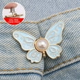 thumbnail image 4 of Detachable Butterfly Clips, Detachable Butterfly Clips, Pant Waist Tightener Butterfly for Loose Jeans Jackets Coats Shirts Overalls （1Pcs）, 4 of 5