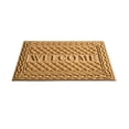 thumbnail image 2 of Superio Non-Slip Welcome Doormat for Entry, Indoor Outdoor, Heavy Duty, Waterproof, Easy Clean, Low-Profile Mats for Entry, Garage, Patio, High Traffic Areas, Lattice Coir, 18"x30" (1, Natural), 2 of 2