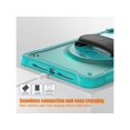 thumbnail image 3 of Case For iPad 6th 5th Generation, iPad 9.7 Inch 2018 2017, iPad Air 2, iPad Pro 9.7 Shcokproof Cover with Transparent Back, Pencil Holder, Rotating Stand, Hand/Shoulder Strap, Stylus Pen, 3 of 7