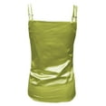 thumbnail image 4 of SHenli Workout Tops for Women Racerback Sleeveless Cropped Tank Tops Open Back Camisole Yoga Running Shirts for Women Oversized Gym Clothes Green S, 4 of 4