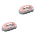 thumbnail image 1 of Matsuzay Portable Cleaning Brush Sponge Bathroom Sink Scrubbing Bathing PP Scrubber Household Dirty Brushes Cookware Scrub Basin Rosado 2piezas Matsuzay CBP061311, 1 of 6