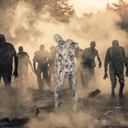 Morphsuits Adult Arachnomania Morphsuit Halloween Costume Skeleton Spider Suit Halloween Blue XL