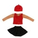 thumbnail image 1 of Elegante ropa de muñeca BJD 1/3, trajes de de invierno - Pullover Tops, camiseta, minifalda, gorra para Lolita BJD, muñeca par Hugo Trajes De Muñeca De Chica De Moda, 1 of 8