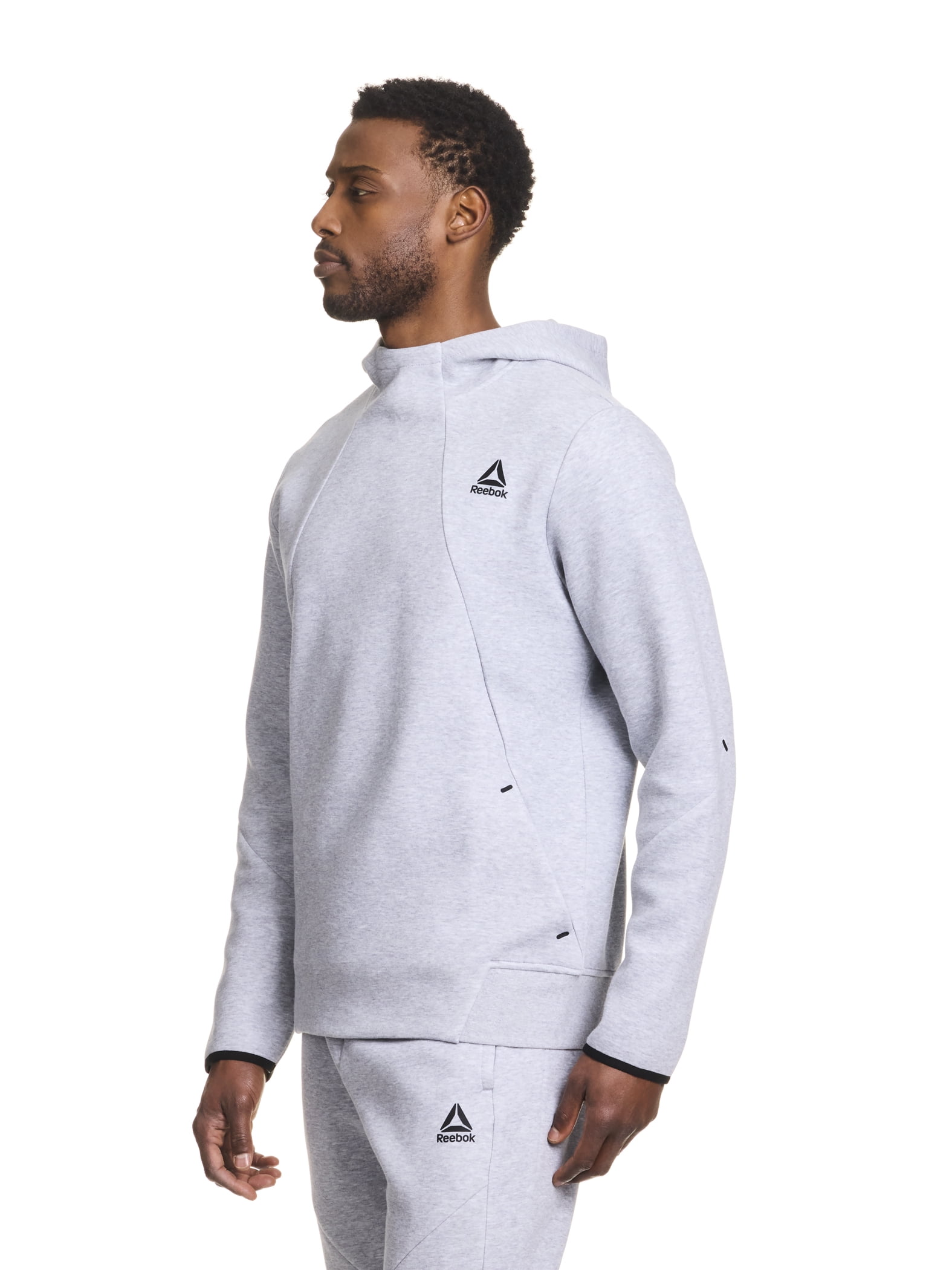 Reebok Men's and Big Men's Momentum Fleece Hoodie, Size XS-5XL
