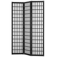 thumbnail image 5 of Room Divider, 3 Panel Japanese Room Divider, Wood Folding Privacy Screen Indoor, Japanese Partition Dividers Portable Decoration Screens, for Room Separation Home Office Restaurant & Bedroom, 5 of 6