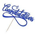 thumbnail image 3 of Adorno para Pastel Crseniny Felicitaciones 2026 Azul Real, 3 of 7