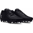 thumbnail image 4 of Under Armour Unisex UA Magnetico Select 3 FG Soccer Cleats Black/Black/Metallic Silver - 3027039-001, 4 of 5