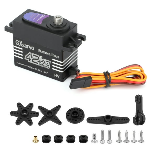 JIAHAOO RC Model Digital Servo 42kg High Torque Brushless IP65 Waterproof for Car Truck Robot Boat Precise Responsive