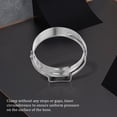 thumbnail image 4 of Stainless Steel Single Ear Hose Clamp, 80Pcs 6-23.6mm Crimp Hose Clamp Assortment Kit Ear Stepless Cinch Rings Crimp Pinch (1/4 Inch - 15/16 Inch), 4 of 8