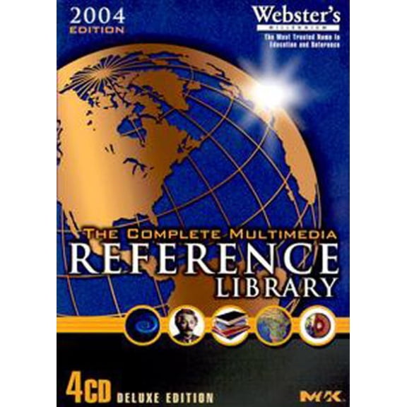 Webster's Millennium 2004 Reference Library NEW