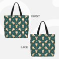 thumbnail image 2 of Fotbe Cute Shiba Bolsa Tote con Estampado para Mujer, Bolsos con Cremallera, Bolsa de Hombro Casual de Gran Capacidad con Bolsillos Internos, 2 of 7