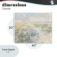 thumbnail image 4 of Stupell Industries Traditional Mottled Pastel Field Impression Canvas Art, 40 x 30, by Creative Studio, 4 of 8