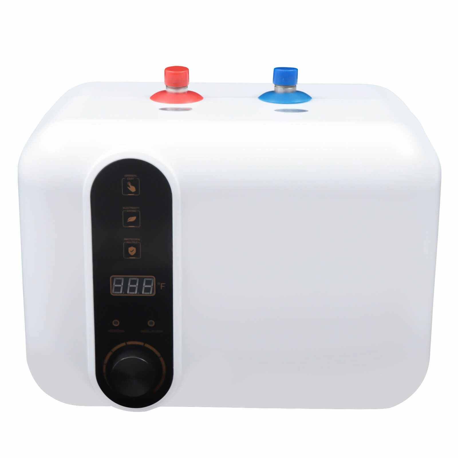Electric Hot Water Heater Small Compact Tank Storage, 1.5KW Kitchen Instant Under Sink Counter Cupboard, RV 1 PCs