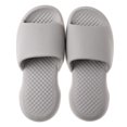 thumbnail image 1 of Bathroom Slippers Solid Color: Simple Thick Sole Household Sandals Shower Slides, 1 of 3