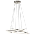 thumbnail image 2 of Elan Lighting - Hyvo - 32.75 Inch 3 LED Chandelier-Brushed Nickel Finish - Elan, 2 of 2