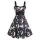 thumbnail image 1 of Vestido de ajuste de encaje de lona de talla grande Rosegal  Vestidos Estampados Tallas Grandes, 1 of 5