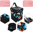 thumbnail image 2 of Butterfly Foldable Car Trash Bin with Lid, Leak-proof Mini Trash Can, Hanging Storage Bag for Car, 2 of 6