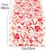 thumbnail image 3 of Fiudx Acentos De Decoración Del Hogar Camino De Mesa Para El Día De San Valentín, Mantel Súper Suave Para Catering, Boda, Cocina, Fiesta, Día Festivo, Picnic, Decoración Del Hogar, 13 X 71 Pulgadas D, 3 of 7