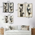 thumbnail image 4 of Designart "White Orchid on Golden Beige Canvas III" Orchid Framed Wall Art Set Of 2 - White Floral Framed Wall Art Set Of 2, 4 of 7