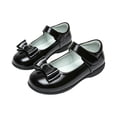 thumbnail image 5 of ibiyuan Toddler Girls Dress Shoes Little Kids Mary Jane Ballet Flats Flower Girl Wedding Party School Uniform Shoes, 5 of 5