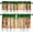 Style-7, variant on Christmas Curtains Valance, Buffalo Check Snowflake Merry Christmas Short Rod Pocket Curtains, Bedroom Living Room Window Treatments 54x18 Inches