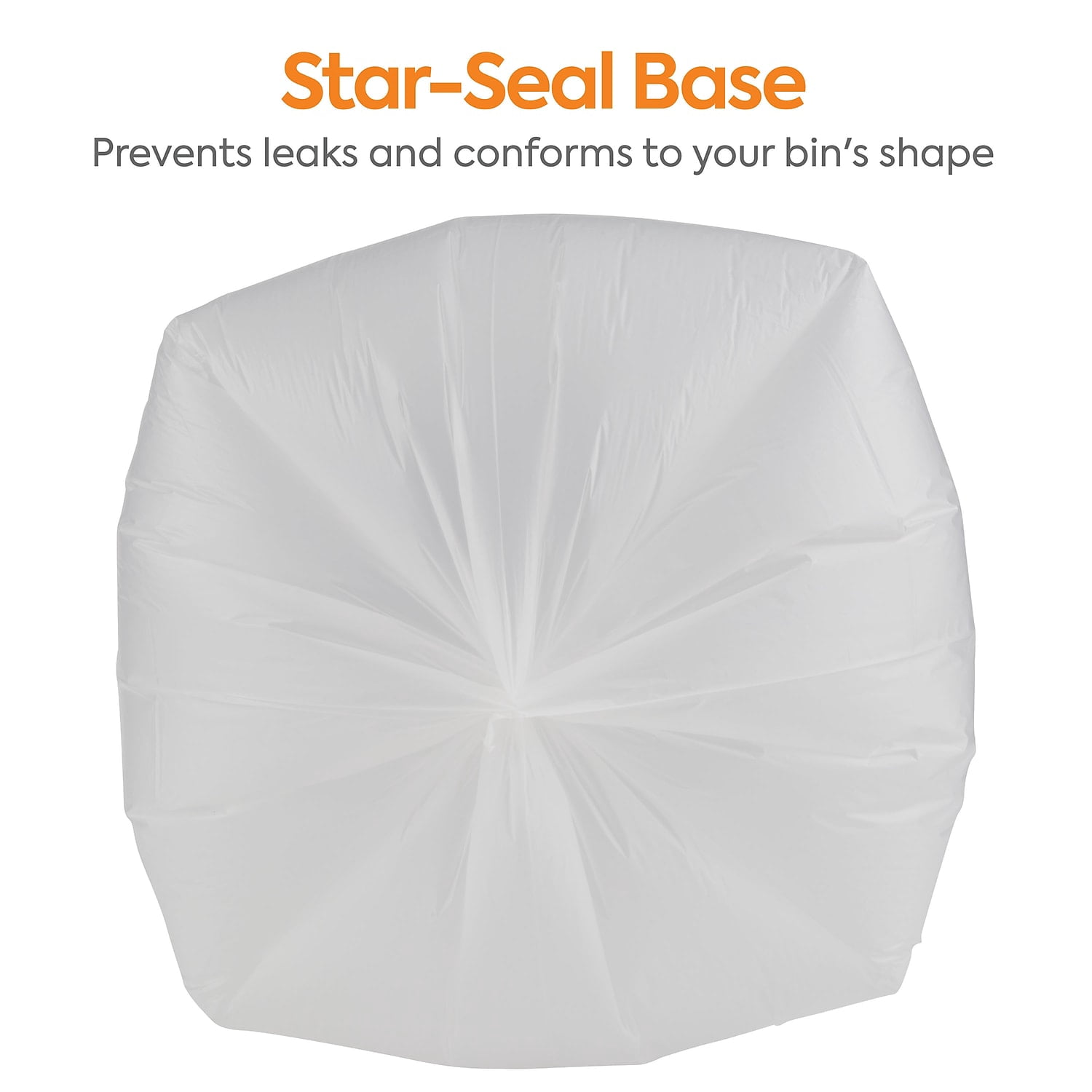 Staples Coastwide Professional 20-30 Gallon Trash Bag 30" x 37" High Density 16 mic Natural 250
